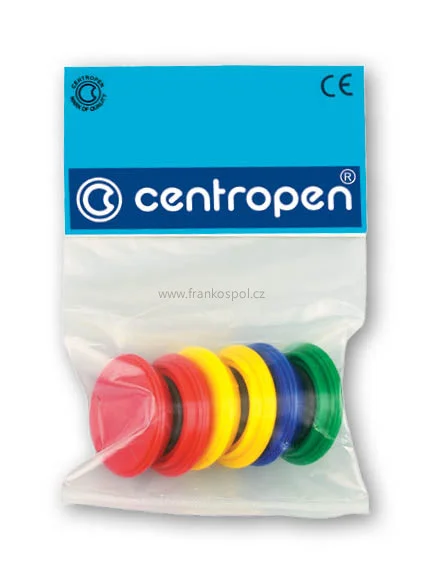 Ověřený Barevné magnety CENTROPEN 9795, 6 ks