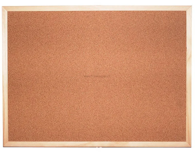 Korková tabule jednostranná, 60 x 80 cm Pouze Dnes