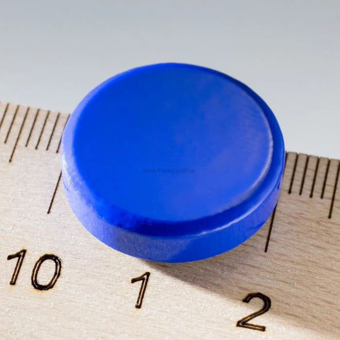 Nakupujte Hned Kulatý magnet 20 mm, modrý