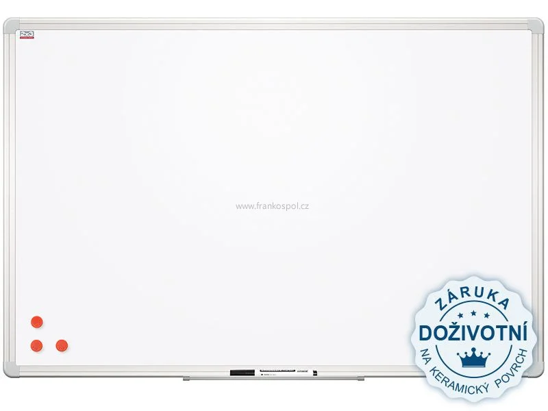 Časově Omezené Magnetická tabule Ceramic Premium, 120 x 150 cm