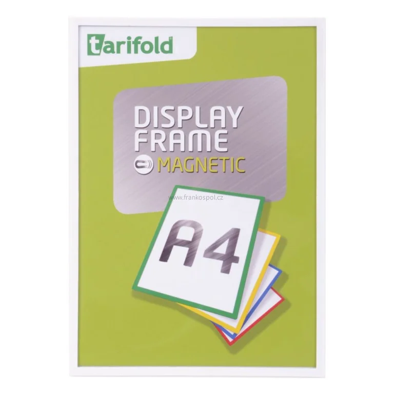 Přímo Od Výrobce Magnetický rámeček TARIFOLD Display Frame, A4, bílý