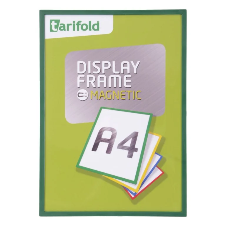 Magnetický rámeček TARIFOLD Display Frame, A4, zelený Nakupujte Hned