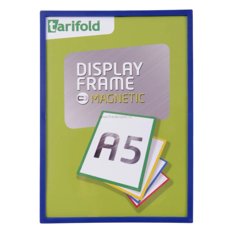 Odeslání Ihned Magnetický rámeček TARIFOLD Display Frame, A5, modrý