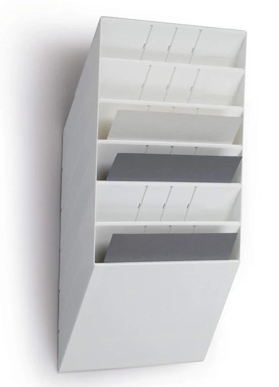 Prezentační odkladač DURABLE Flexiboxx 6, A4, bílý Originální