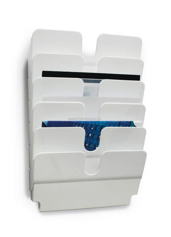 Prezentační odkladač DURABLE Flexiplus 6, A4, bílý Pouze Dnes