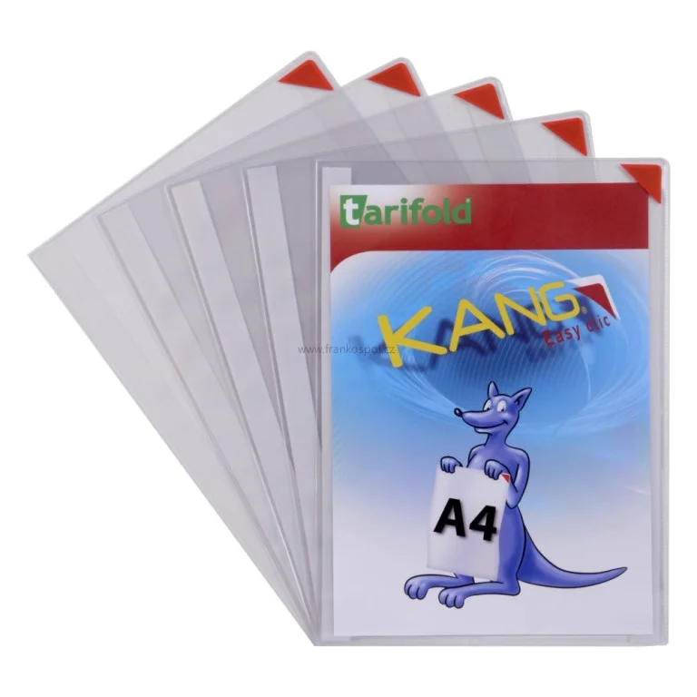 Vrácení Zdarma Samolepící kapsa TARIFOLD Kang Easy Clic, A4, červená