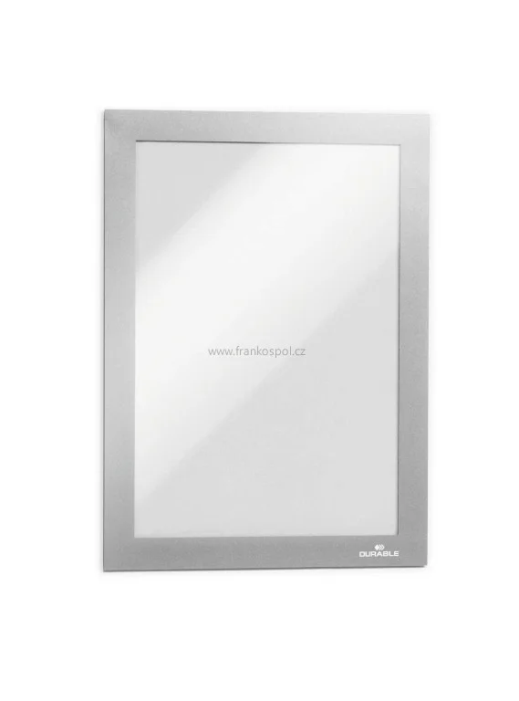 Samolepící rámeček DURABLE Duraframe A5, stříbrný Cenový Hit