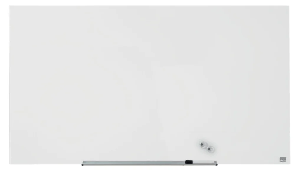 Sezónní Sleva Skleněná magnetická tabule NOBO 57", 126 x 71 cm