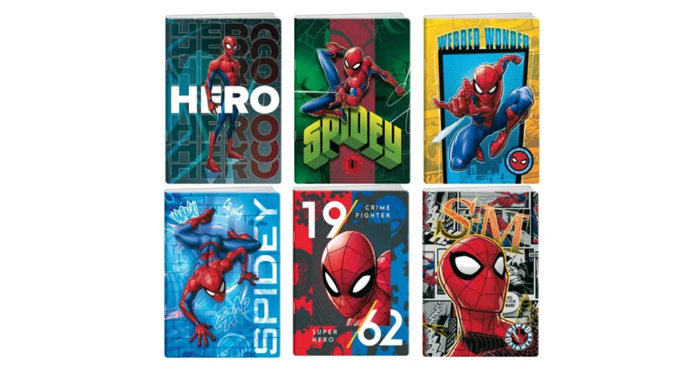 Novinka Sešit A5 linkovaný - Spider Man