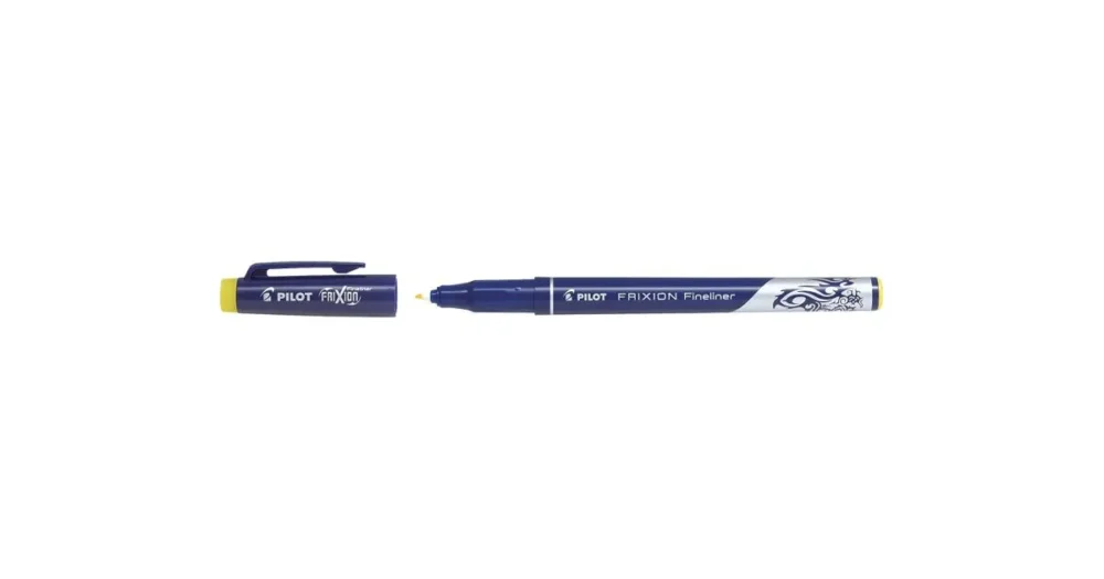 Speciální Cena Přepisovatelný liner Pilot Frixion Fineliner, tenký hrot - žlutá