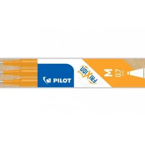 Víkendová Akce Sada 3 ks náplní Pilot FriXion Ball, střední hrot M 0,7mm - meruňková
