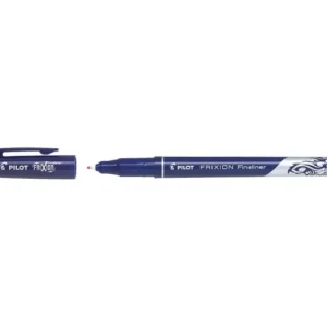 Přepisovatelný liner Pilot Frixion Fineliner, tenký hrot - červená Nová Kolekce