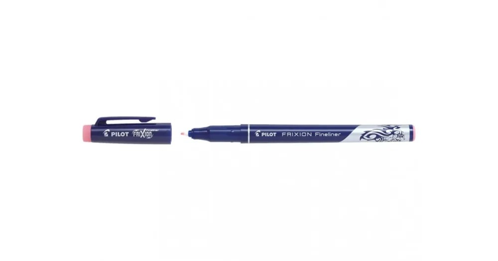 Přepisovatelný liner Pilot Frixion Fineliner, tenký hrot - světle růžová Novinka