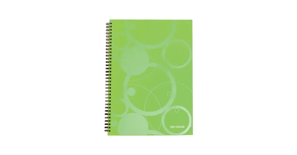 Twin wire blok A4 lamino NEO COLORI zelená Must-Have