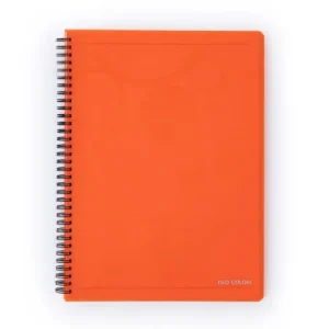 Twin wire blok A5 PP NEO COLORI oranžová Levný