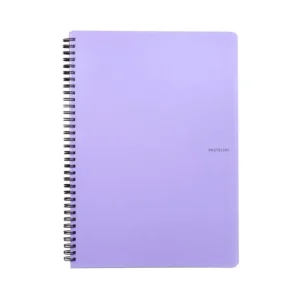 Twin wire blok A5 PP Karton P+P - PASTELINI fialová Cenový Hit