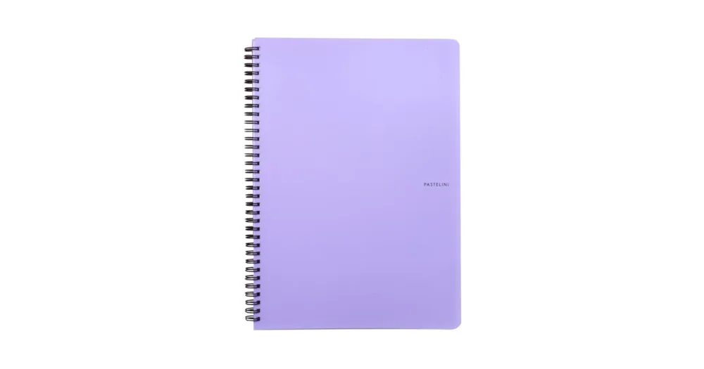 Twin wire blok A5 PP Karton P+P - PASTELINI fialová Cenový Hit
