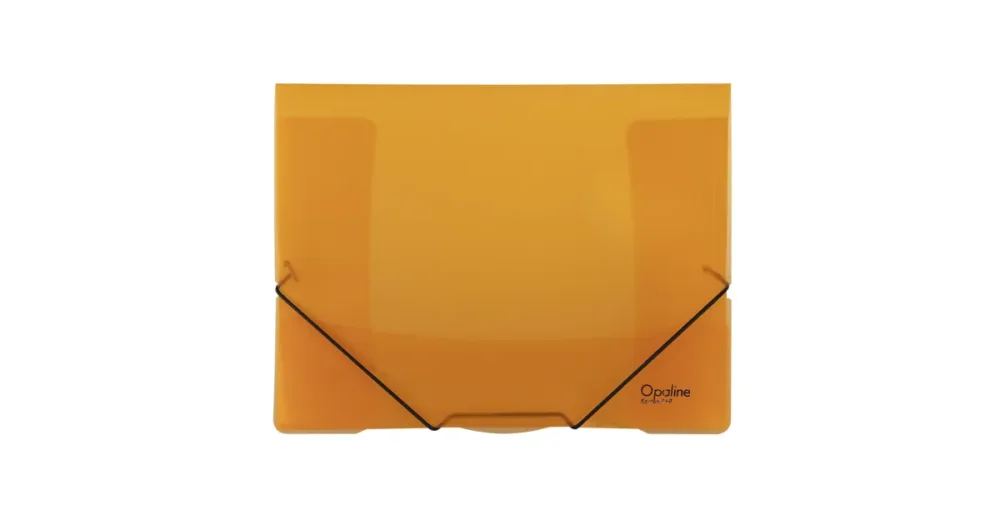 Koupit Online Sloha s gumou A4 PP Karton P+P - Opaline oranžová