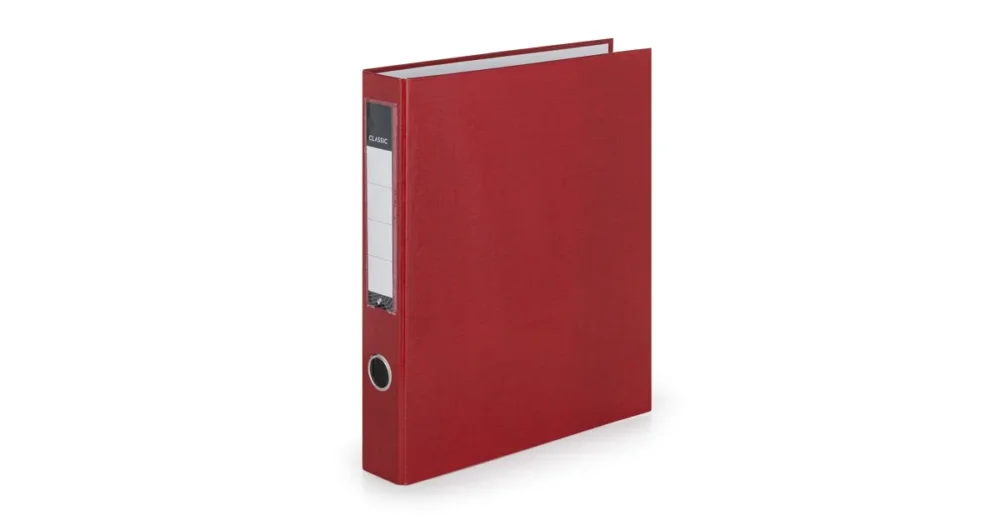 Must-Have Pořadač 4-kroužkový A4 lamino D25 Classic - červená