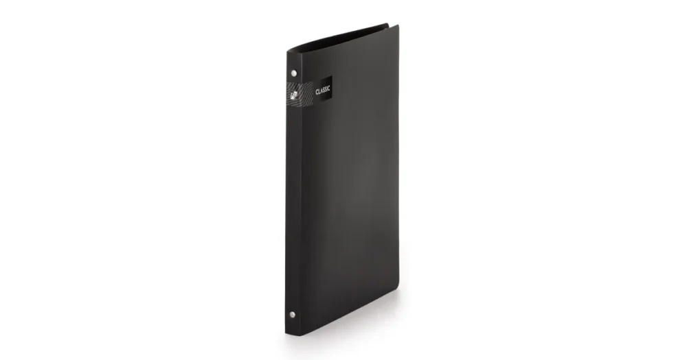 Levný Pořadač PP A4 4-kroužkový Karton P+P Classic - černá