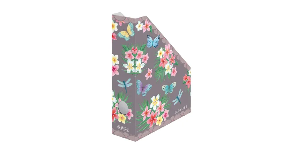 Box krabicový skosený A4/7 cm - Ladylike Motýlci Cenová Bomba