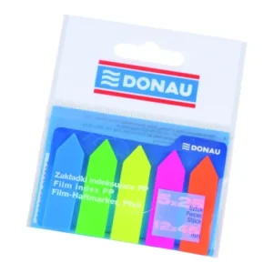 Záložky samolepicí tvar šipka, 12 x 45 mm, PP, mix neonových barev Cenová Bomba