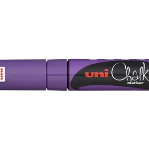 Poslední Šance Křídový popisovač UNI - PWE-8K UNI Chalk Marker, 8 mm, fialový