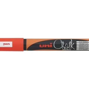 Přímo Od Výrobce Křídový popisovač UNI Chalk Marker PWE-5M, 1,8-2,5 mm - fluo oranžový