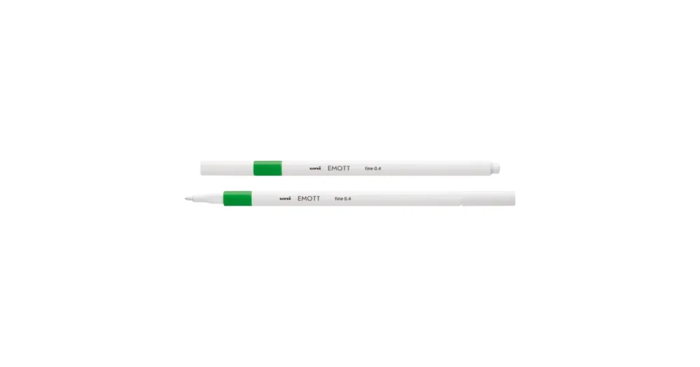 Sleva EMOTT fine liner, 0,4 mm, zelený