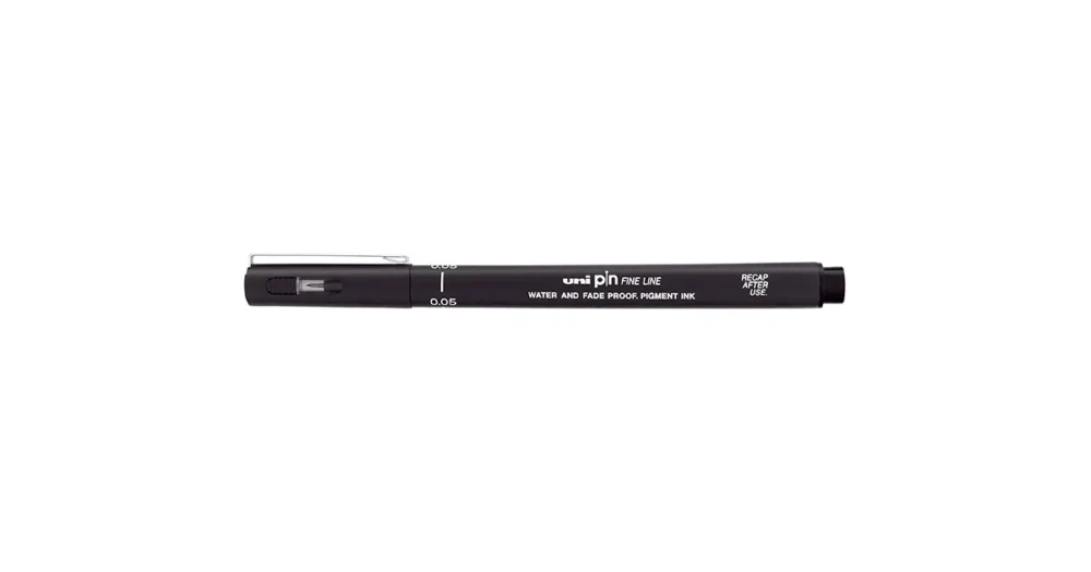 Top Prodej PIN005-200 liner, 0,05 mm, černý