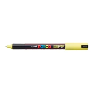 Dekorační popisovač Posca PC-1MR, 0,7 mm, pastelově žlutá (P2) Originální