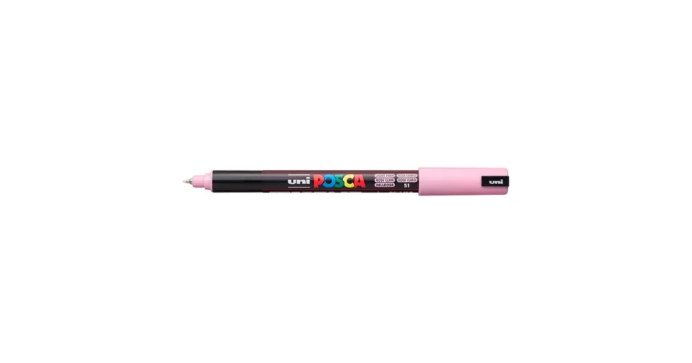 Dekorační popisovač Posca PC-1MR, 0,7 mm, světle růžová (51) Vrácení Zdarma