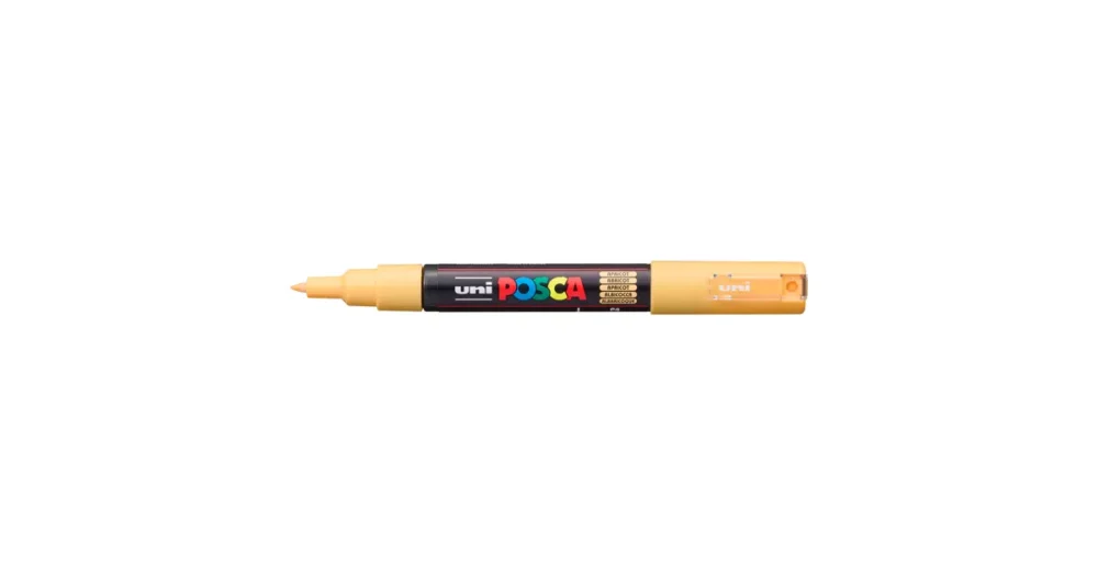 Akce Dekorační popisovač Posca PC-1M, 0,7 - 1 mm, meruňková (P4)