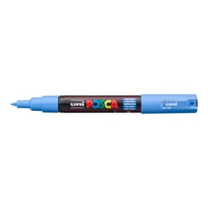 Zlevněný Dekorační popisovač Posca PC-1M, nebesky modrá (48), 0,7 - 1,0 mm