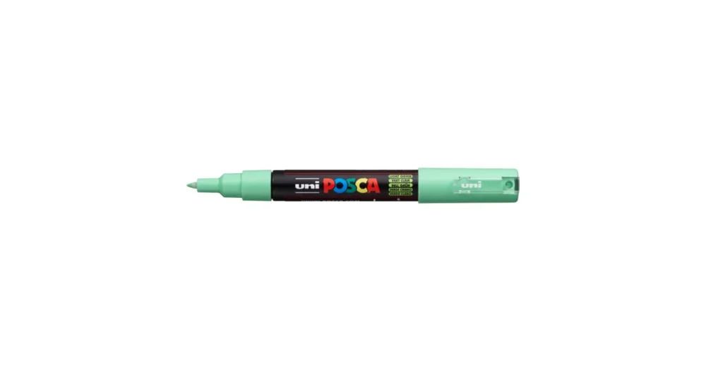 Dekorační popisovač Posca PC-1M, světle zelená (5), 0,7 - 1,0 mm Koupit Online