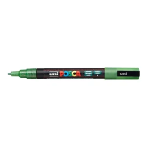 Dekorační popisovač Posca PC-3ML, 0,9 - 1,3 mm, třpytivě zelená (L6) Nejprodávanější
