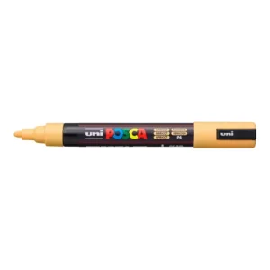 Dekorační popisovač Posca PC-5M, 1,8 - 2,5 mm, meruňková (P4) Autentický
