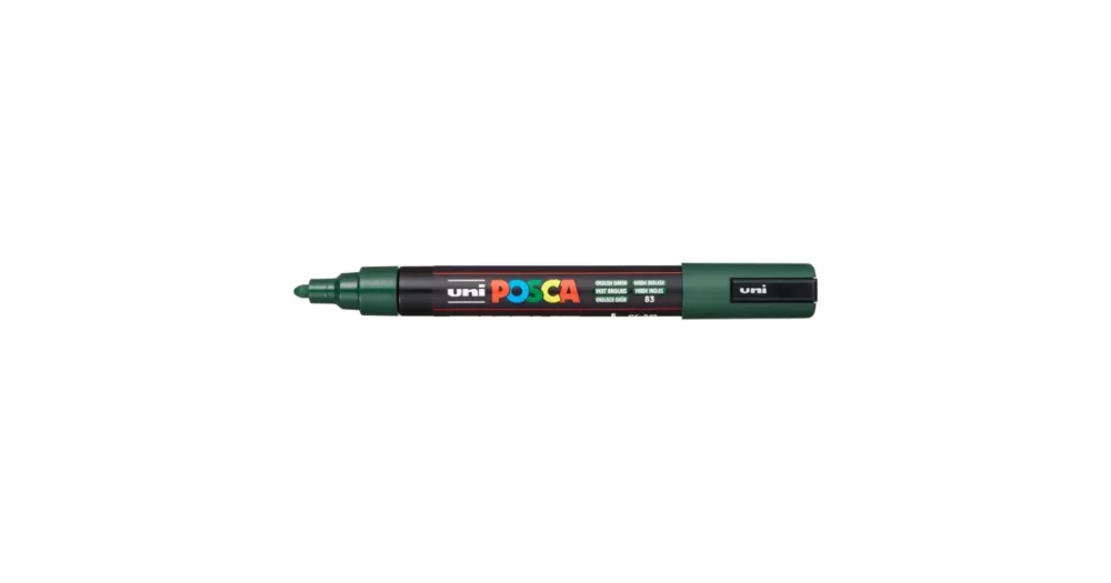 Top Prodej Dekorační popisovač Posca PC-5M, 1,8 - 2,5 mm, anglická zelená (83)