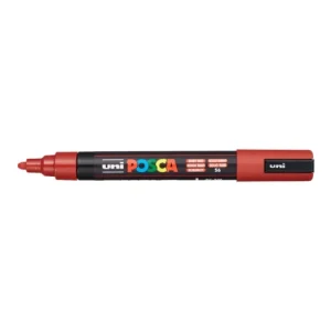 Dekorační popisovač Posca PC-5M, 1,8 - 2,5 mm, rubínová (56) Aktuální