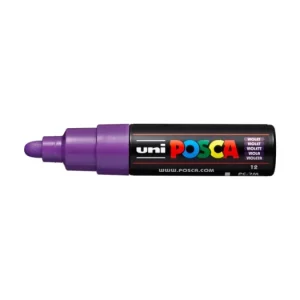 Dekorační popisovač Posca PC-7M, 4,5 - 5,5 mm, fialová (12) Akční Cena