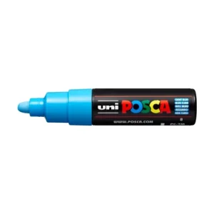 Vysoce Kvalitní Dekorační popisovač Posca PC-7M, 4,5 - 5,5 mm, světle modrá (8)