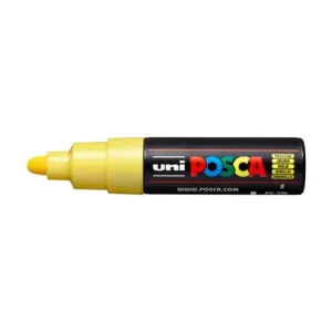 Poslední Šance Dekorační popisovač Posca PC-7M, 4,5 - 5,5 mm, žlutá (2)