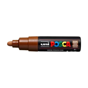 Dekorační popisovač Posca PC-7M, 4,5 - 5,5 mm, hnědá (21) Hit Sezóny