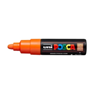 Dekorační popisovač Posca PC-7M, 4,5 - 5,5 mm, oranžová (4) Akce