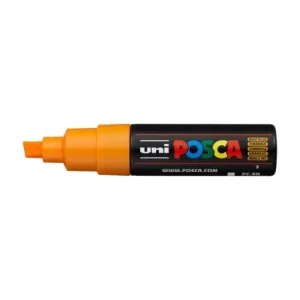 Dekorační popisovač Posca PC-8K, 8 mm, jasně žlutá (3) Jen Po Omezenou Doba