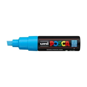 Dekorační popisovač Posca PC-8K, 8 mm, světle modrá (8) Cenová Bomba