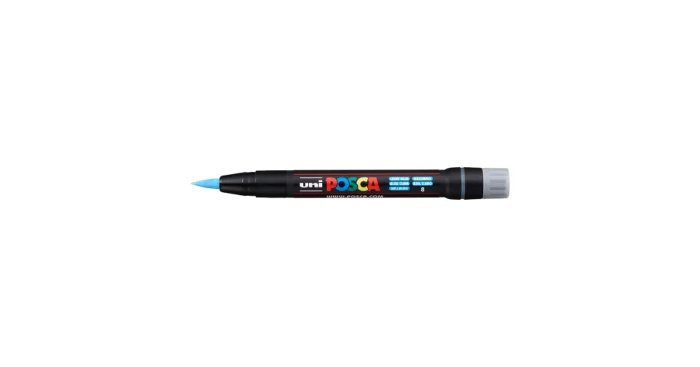 Dekorační popisovač PoscaPCF-350, 8 mm, světle modrá (8) Akce