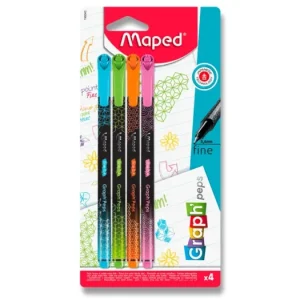 Sada linerů Maped Graph´Peps Deco, pastelové barvy - 4 barvy Akční Nabídka
