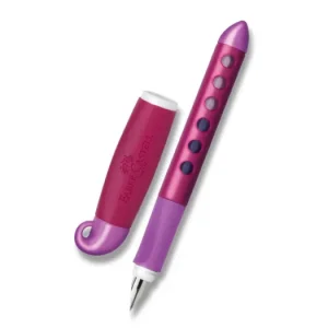 Víkendová Akce Bombičkové pero Faber-Castell Scribolino pro praváky - malinové