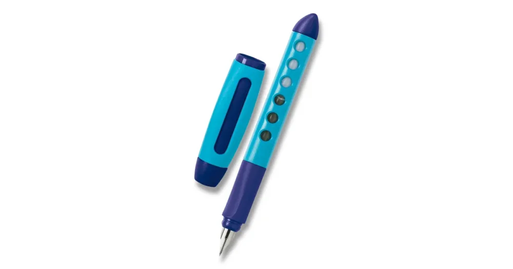 Bombičkové pero Faber-Castell Scribolino pro praváky - modré Pouze Dnes